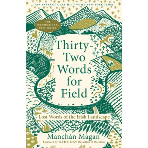 (영문도서)Thirty-Two Words for Field: Lost Words of the Irish Landscape Paperback, Chelsea Green Publishing Co..., English, 9781645023760