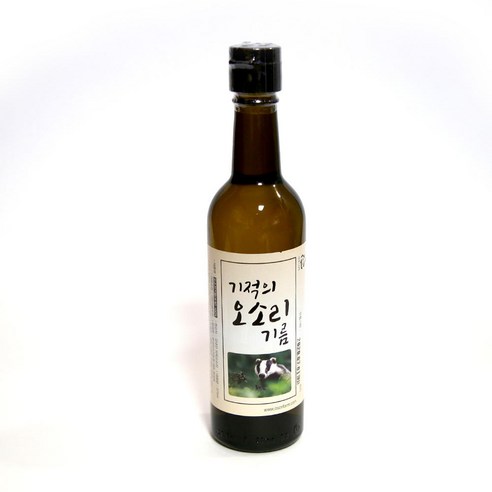 한국오소리농장 / 국내직접생산 / 기적의 오소리기름 / 오일 375ml ... 솔직 후기 | 실사용자 리뷰 분석 - 상품 이미지 1