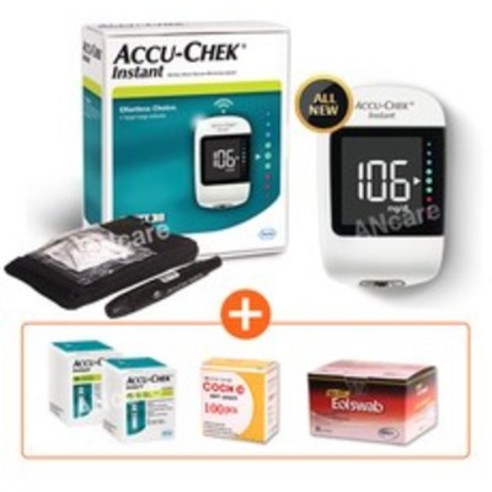 당신의 건강한 삶을 위한 동반자, 로슈 아큐첵 인스턴트 혈당측정기 풀세트