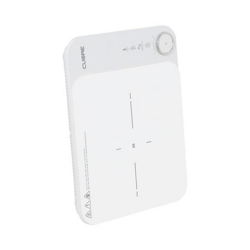 (쿠오레) 휴대용 인덕션 쿠커 1구 화이트 (CKI-D10W)