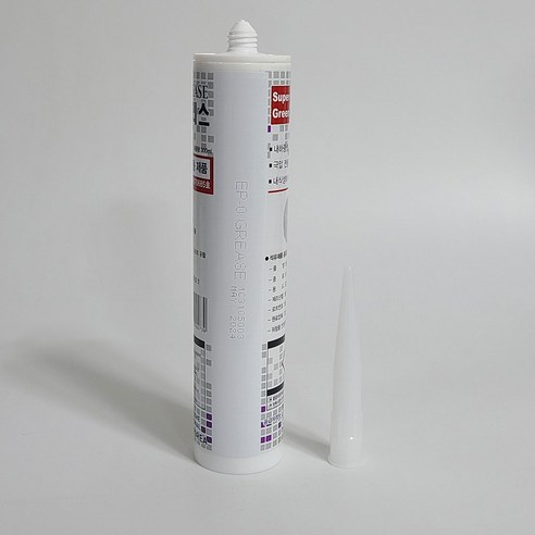 다우기업 실리콘 건용 카트리지 타입 DOW& Super EP-0 Grease Gold 300ml/추레라 커플러 망짝 구리스 ...