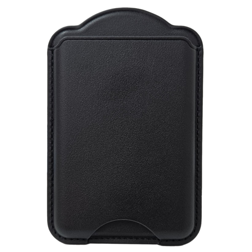 가꼬싶다 갤럭시용 강력 맥세이프 가죽 3장 수납 카드지갑, 1개, 블랙