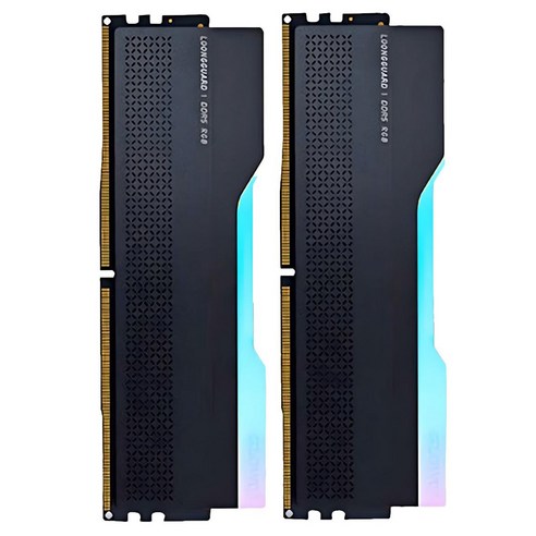 글로웨이 DDR5 용무 시리즈 하이닉스 M다이 RGB 데스크탑 메모리 블랙 6000MHz C30 16GB 2개입, 1세트, GW6000N16G-RM