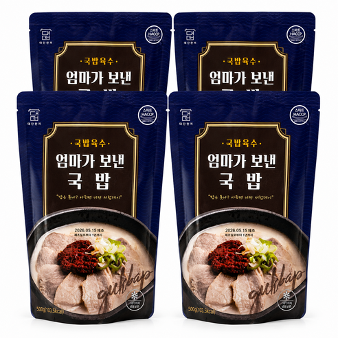 대건명가 엄마가보낸국밥 돼지국밥 밀키트, 630g