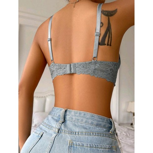 답답함 없이 편안하게, 하루를 특별하게 만드는 레이스 푸쉬업 브라