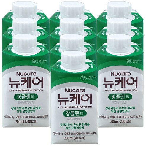 뉴케어 장플랜 장관기능이 손상된 환자를 위한 균형영양식 200ml, 10... 솔직 후기 | 실사용자 리뷰 분석 - 상품 이미지 1