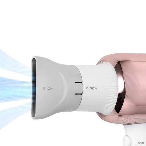 유닉스 40주년 리미티드 에디션 헤어 드라이어 UN-B1642 2100W 후기 분석 - 조작부 상세