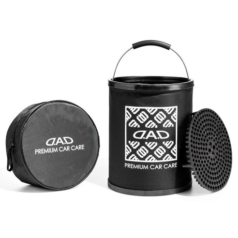 D.A.D with CA012 DAD GARSON premium car care 프리미엄 폴딩 버킷 그릿 가드 갤슨 - 세차버킷 ...
