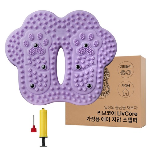 리브코어 가정용 에어 지압 스텝퍼, 퍼플