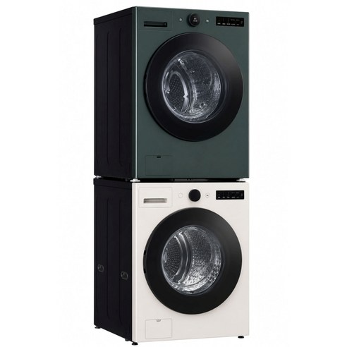 네이처베이지 그린 트롬 1등급 LG 세탁 25kg 건조20kg 설치포함, FX25ENR + RD20GNG
