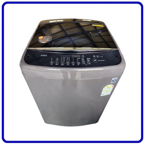 LG 터보드럼 스마트 인버터 통돌이 중고세탁기 일반형 16kg [TR16MK], 미드블랙