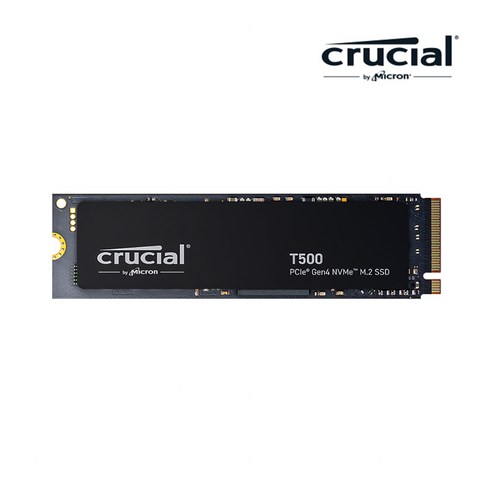 마이크론 Crucial T500 2TB M.2 NVMe SSD 대원CTS (GEN4/TLC/PS5 호환)