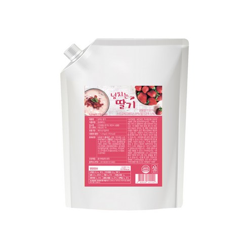 네이쳐티 넘치는 딸기 베이스, 1kg, 1개