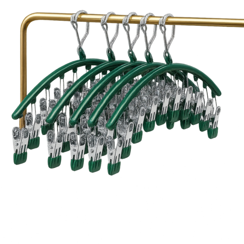 28번 - 집게형 스테인리스 코팅 건조걸이