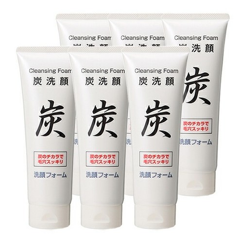일본 숯 클렌징 폼 숯세안제 150g 6개세트 솔직 후기 | 실사용자 리뷰 분석 썸네일
