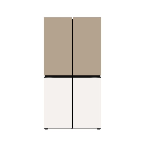 LG 디오스 오브제컬렉션 냉장고 Fit & Max M626GCB032S 613L
