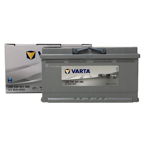 독일 바르타 VARTA AGM 95 LN5 (Silver라인) 자동차 배터리 차량용 밧데리, 폐배터리 반납 O ..., 1개