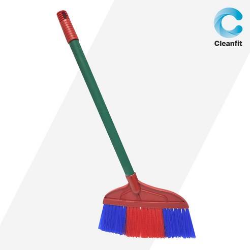 월드크린 타이탄비 빗자루, 1개, 혼합색상