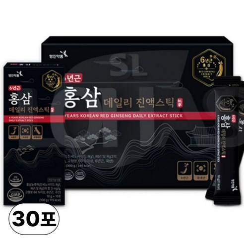 영진약품 6년근 홍삼 데일리 진액스틱 선물세트, 1세트