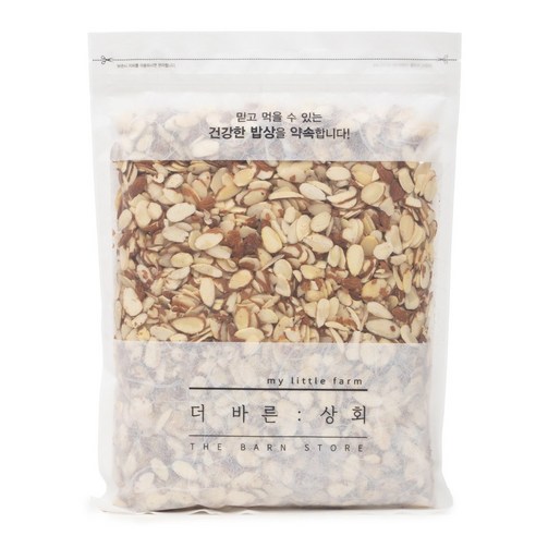더바른상회 생 아몬드 슬라이스, 1개, 800g