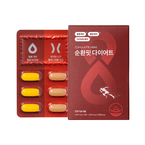 이츠스포츠 순환핏 다이어트 보조제, 1개, 30정