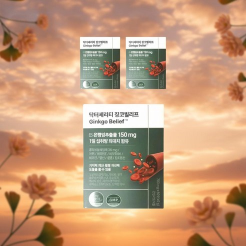 닥터 세리티 징코 빌리프 (은행잎추출물 효능 혈행)