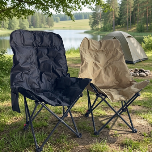 라이프리듬 캠핑 의자 1+1 접이식 릴렉스 낚시 체어 운동러 솔직 후기 | 실사용 리뷰 - 상품 이미지 2