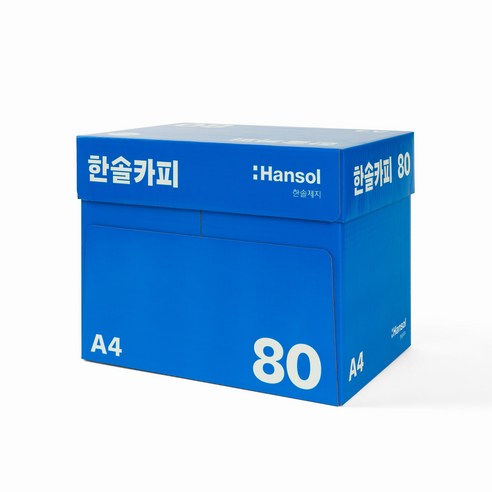 한솔카피 복사용지 80g, A4, 7500개