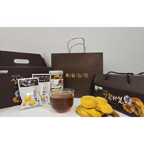 소유농장 무농약 국산상황버섯 진액 GAP인증 상황버섯차 부모님선물 진공/저온 액기스 추출액 45포 1박스 100ml, 45개 이미지 3