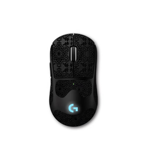 라나야 로지텍 PRO X SUPERLIGHT 2c 마우스 그립테이프 풀커버, 1개, 블랙