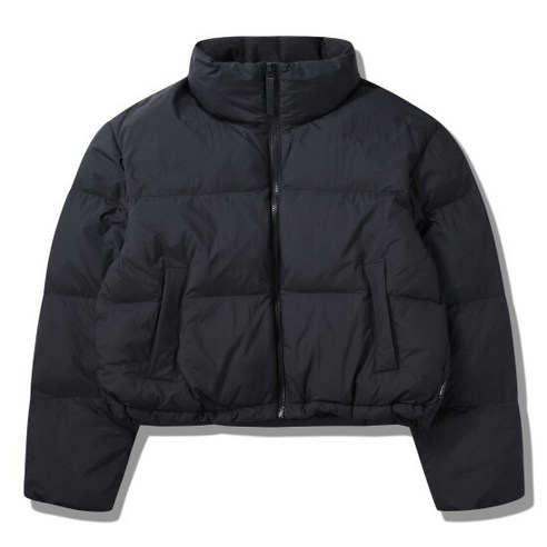 지프 숏기장 볼패딩 자켓 점퍼 JP4JPU291 L, L, 블랙, 블랙 섬네일