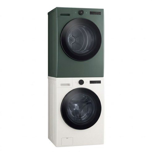 FX24ENE+RD20GNG LG 세탁24kg 건조20kg 세탁 3등급 베이지 건조 1등급 그린