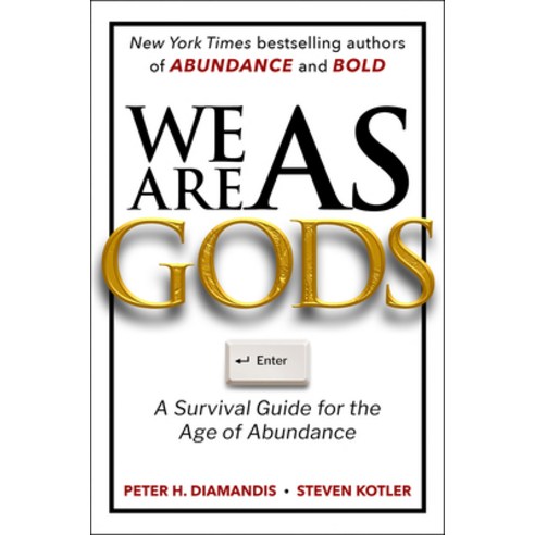 (영문도서)We Are as Gods: A Survival Guide for the Age of Abundance Hardcover, Simon & Schuster, English, 9781668099544