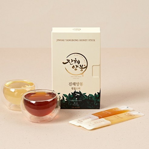 진해양봉 아카시아꿀 야생화꿀 혼합구성 벌꿀스틱 120g, 2개 이미지 3