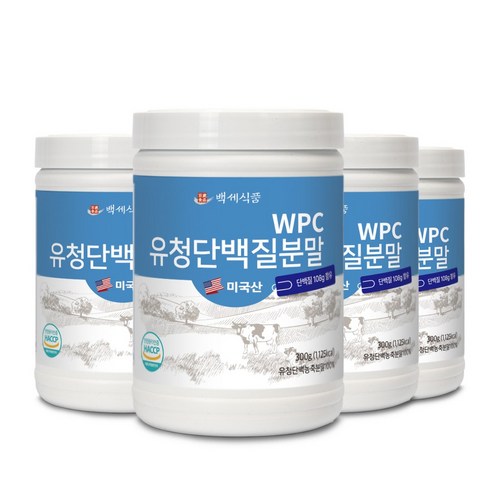 WPC 유청단백질 분말 300g 미국산100% HACCP 인증제품 300g, 1개 이미지 4
