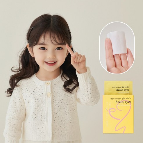 [정유미 눈알티슈] 헬로아이즈 베이비 아이티슈 눈꺼풀세정제 다래끼 마이봄... 솔직 후기 | 피부 타입별 분석 - 상품 이미지 2