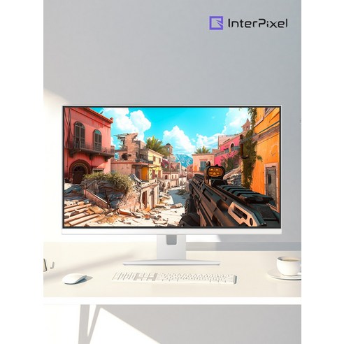 인터픽셀 IP2446 FAST IPS 180Hz 화이트 게이밍 모니터 59~61cm(24인치) 일반