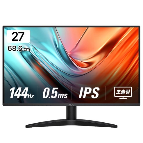 AOC FHD 144 IPS 게이밍 무결점 모니터, 27B36XE, 68.6cm
