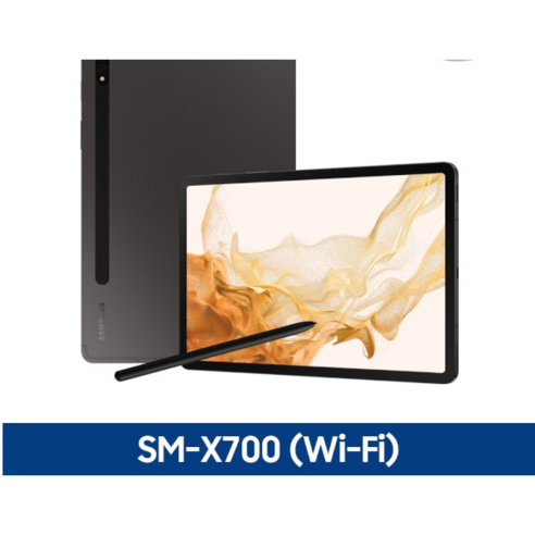 삼성전자 갤럭시탭 S8 SM-X700, 실버, 256GB, Wi-Fi