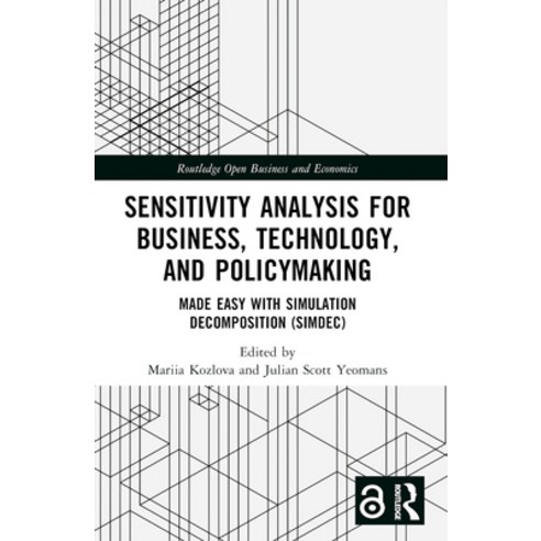 (영문도서)Sensitivity Analysis for Business Technology and Policymaking: Made Easy with... Paperback, Routledge, English, 9781032592473