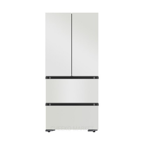 [삼성전자] 정품판매점 비스포크 김치플러스 코타화이트 스탠드형 김치냉장고 RQ49C94W1AP, 상세 설명 참조, 상세 설명 참조