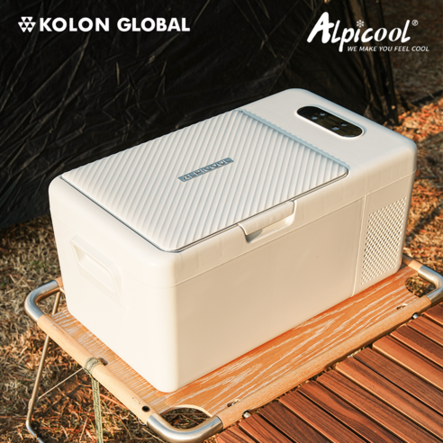 코오롱 공식판매 알피쿨 코오롱 정품 차박 낚시 야외용 캠핑냉장고 차량용냉... 개봉기 | 실사용 후기 썸네일