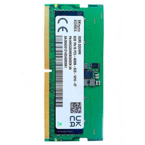 SK하이닉스 DDR5 노트북 메모리 8GB 4800MHz, 1개, HMCG66AEBSA092N