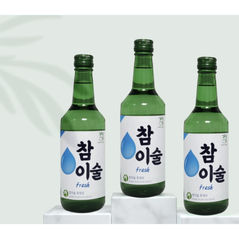 참사랑 소주 "라벨" 참이술 머니박스, 1개, 기본