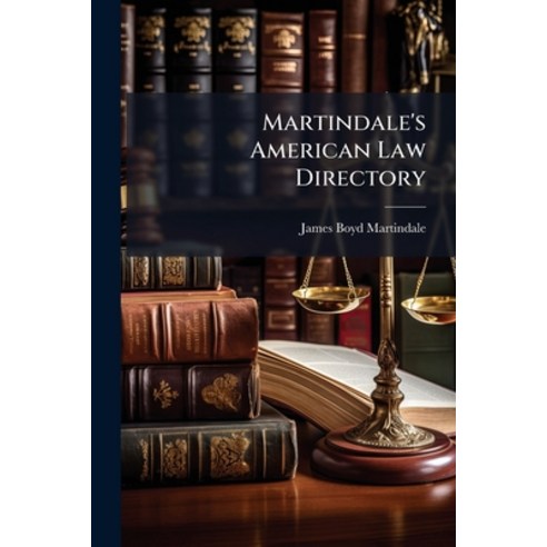 (영문도서)Martindale's American Law Directory Paperback, Nabu Press, English, 9781274566973