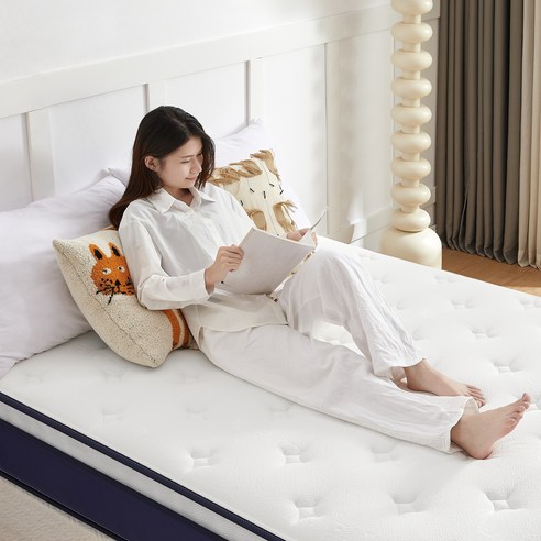 설치 걱정 없이, 최상의 숙면을 경험하세요: 슈퍼 하이브리드 스프링 침대!