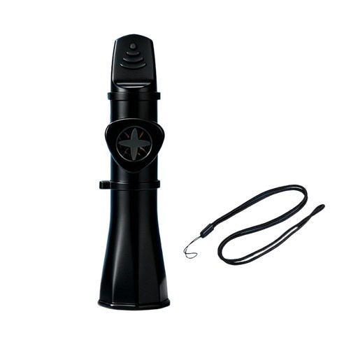 케이투엠 휴대용 ABS 카주 악기 KAZOO, 1개, 블랙