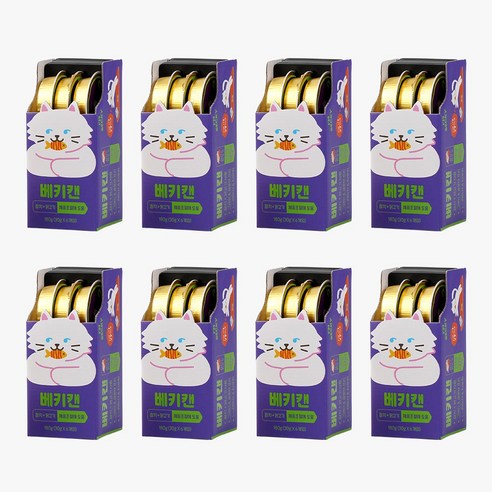 아임베키 고양이 참치+닭가슴살 베키캔 180g(30gX6캔) x 8개, 48개, 30g, 참치