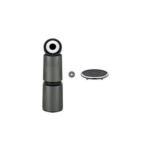 [LG전자] LG 퓨리케어 오브제컬렉션 AS355NGNAM AI+ 360도 공기청정기 M 필터 114㎡ + 무빙휠 세트 / KN, 상세 설명 참조, 상세 설명 참조