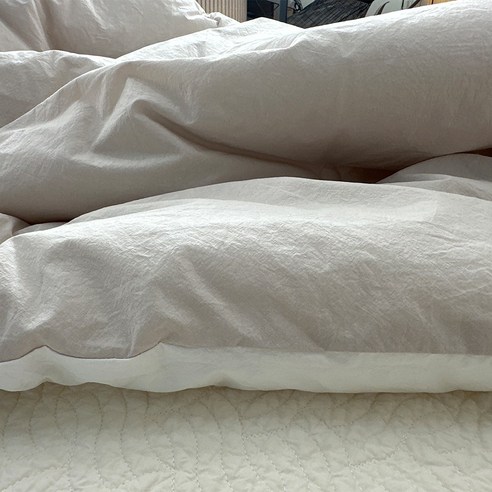 먼지 걱정 없이 편안한 겨울, 100% 순면 옥수수솜 차렵 이불로 누리는 깊은 잠